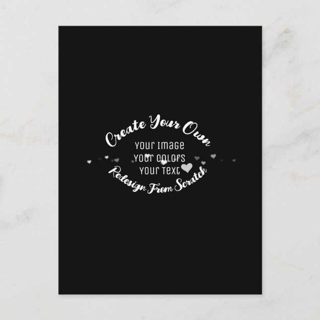 Create Your Own Custom Image Postcard (Front)
