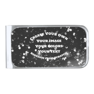 Create Your Own Custom Image Silver Finish Money Clip