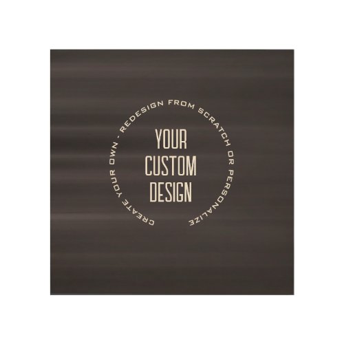 Create Your Own Custom Image Wood Wall Art