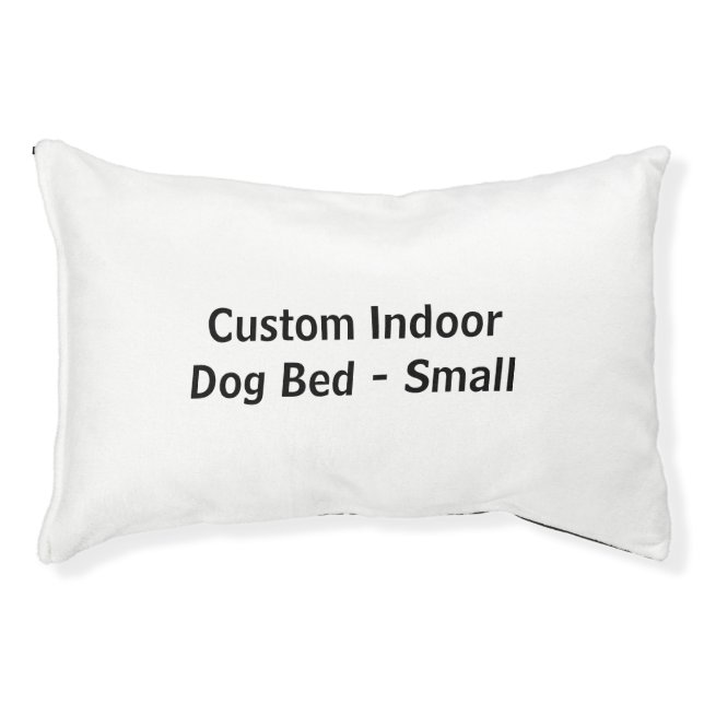 Create Your Own Custom Indoor Dog Bed - Small (Front)