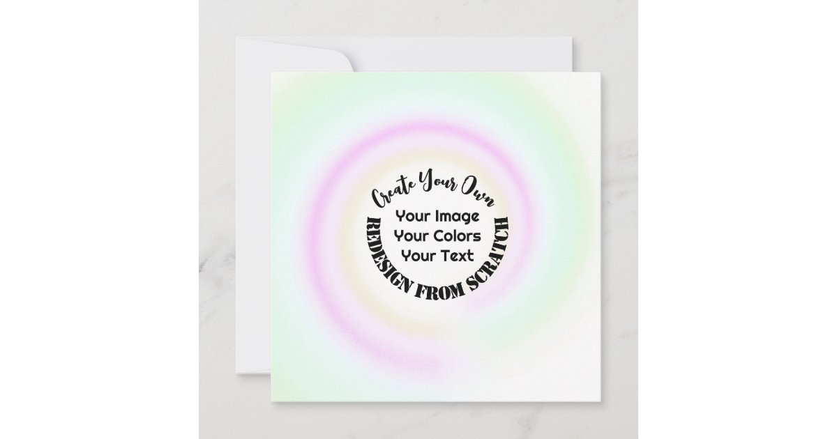 Create Your Own Custom Invitation | Zazzle