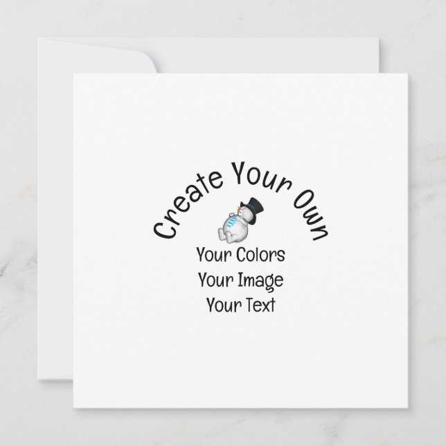 Create Your Own Custom Invitation (Front)