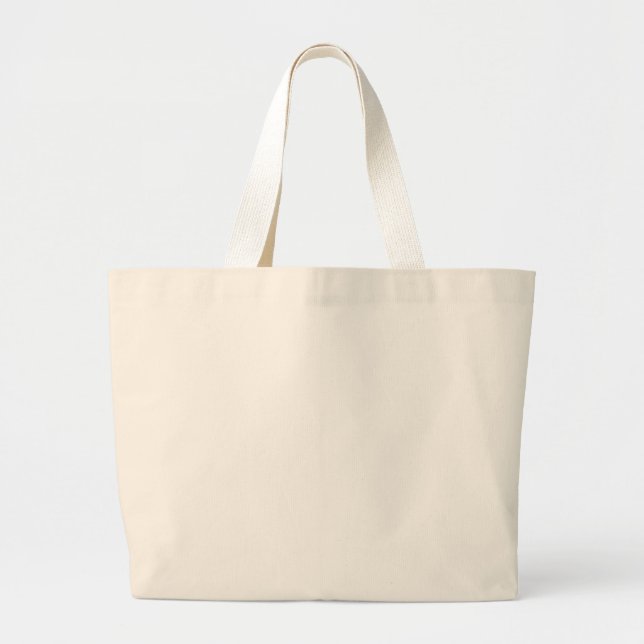 Create Your Own Custom Jumbo Tote Bag Personalized (Front)