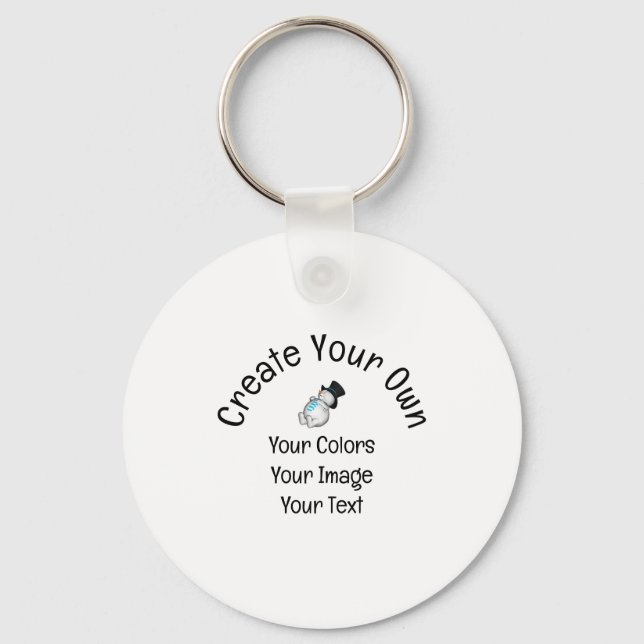 Create Your Own Custom Keychain (Front)