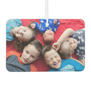 Create Your Own Custom Kids Children Photo Modern Air Freshener