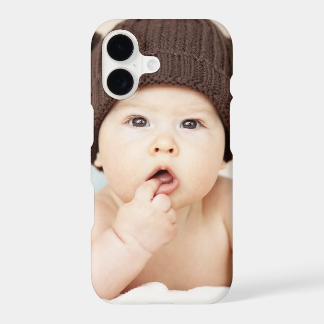 Create Your Own Custom Kids Children Photo Modern Case-Mate iPhone Case (Back)