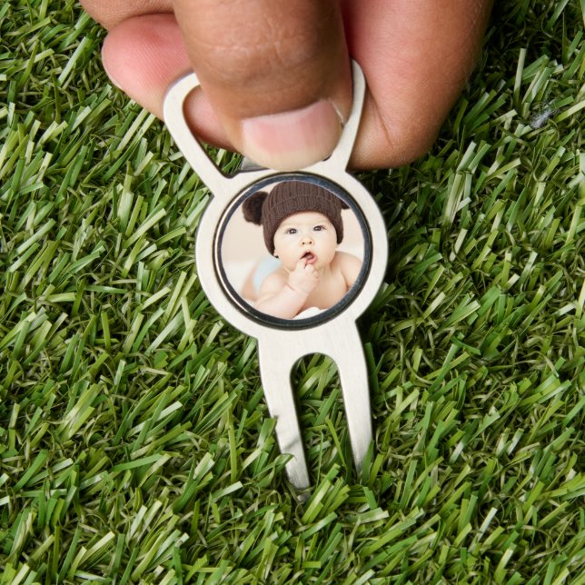 Create Your Own Custom Kids Children Photo Modern Divot Tool (Insitu 1)