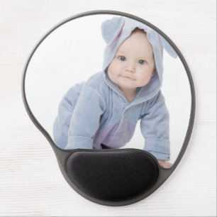 Create Your Own Custom Kids Children Photo Modern Gel Mouse Pad