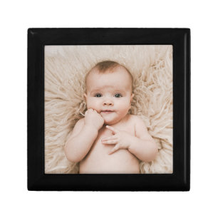 Create Your Own Custom Kids Children Photo Modern Gift Box
