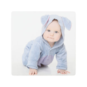 Create Your Own Custom Kids Children Photo Modern Metal Print