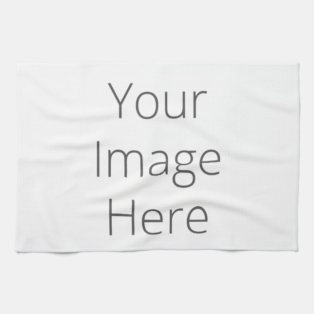Create Your Own Custom Kitchen Towel  16" x 24" (Horizontal)