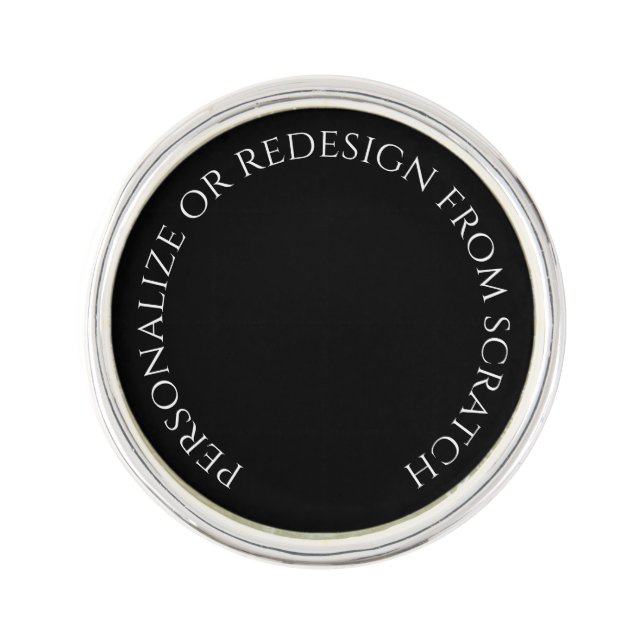 Create Your Own Custom Lapel Pin (Front)