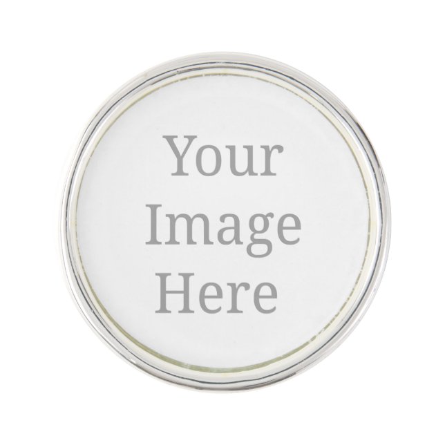 Create your own custom  lapel pin (Front)