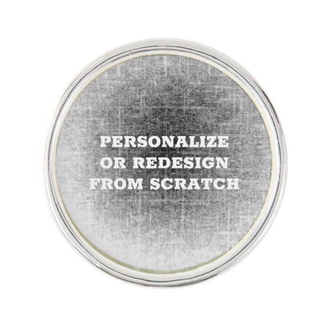 Create Your Own Custom Lapel Pin (Front)