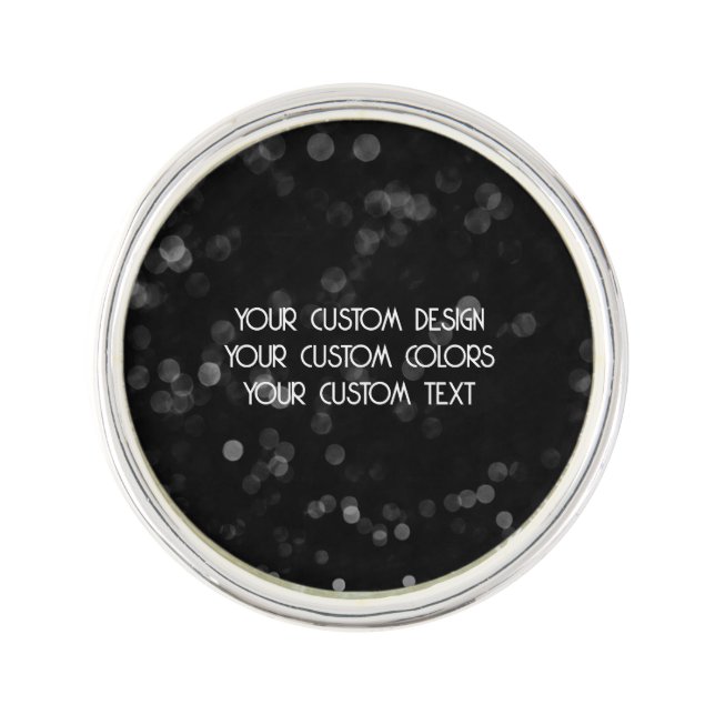 Create Your Own Custom Lapel Pin (Front)