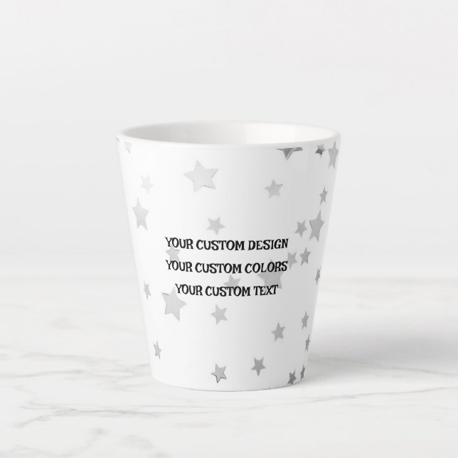 Create Your Own Custom Latte Mug (Front)