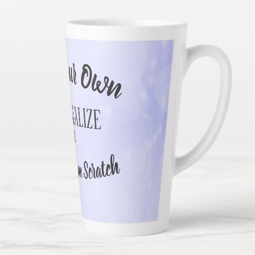 Create Your Own Custom Latte Mug