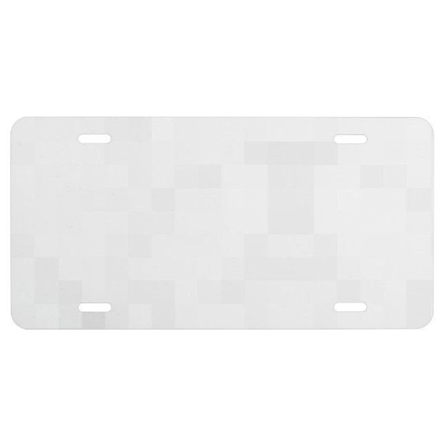 Create Your Own Custom License Plate (Front)