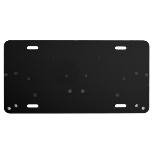 Create Your Own Custom License Plate (Front)