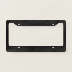 Create Your Own Custom License Plate Frame