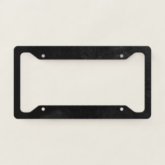 Create Your Own Custom License Plate Frame