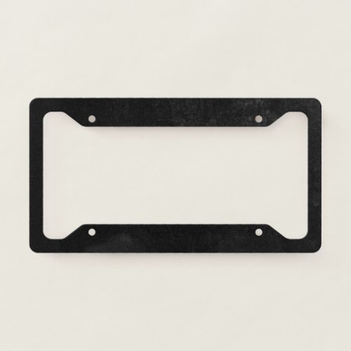 Create Your Own Custom License Plate Frame