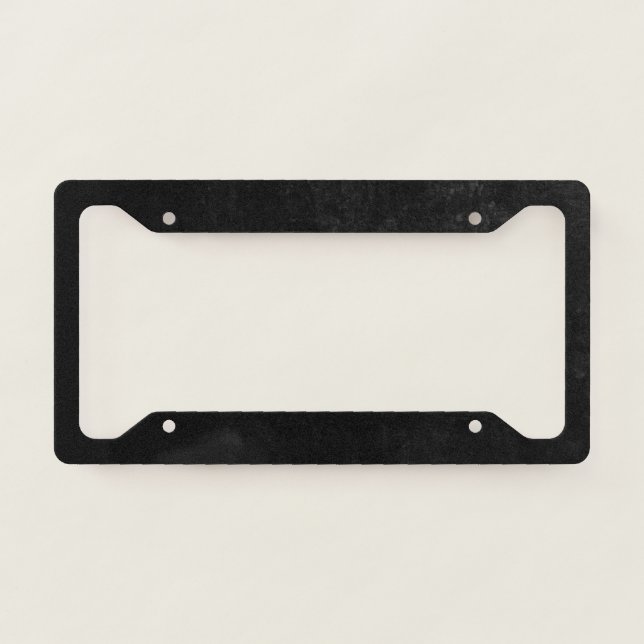 Create Your Own Custom License Plate Frame (Front)