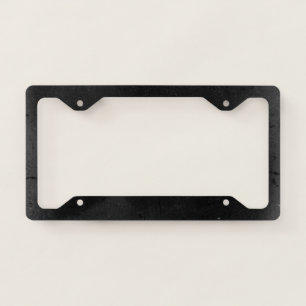 Create Your Own Custom License Plate Frame