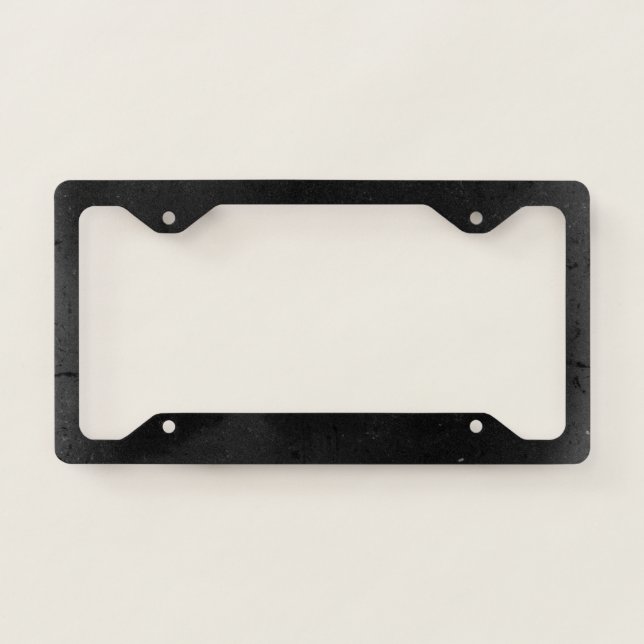 Create Your Own Custom License Plate Frame (Front)