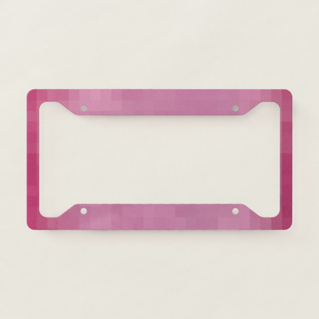 Create Your Own Custom License Plate Frame (Front)