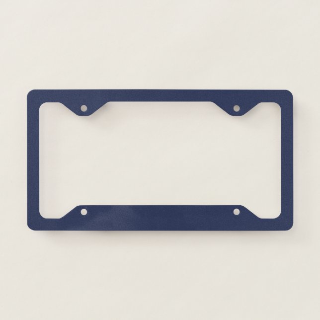 Create Your Own Custom License Plate Frame (Front)