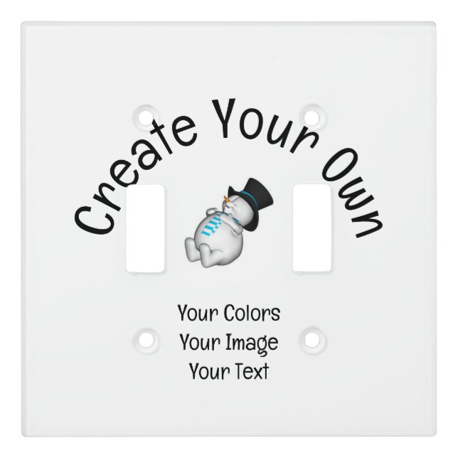 Create Your Own Custom Light Switch Cover (Front)