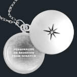 Create Your Own Custom Locket Necklace<br><div class="desc">Personalize with your own text or redesign entirely from scratch by replacing the image currently displayed on this item with your own images and/or text to create your own custom charm bracelets,  photo rings,  locket necklaces and more!</div>