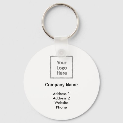 Create Your Own Custom Logo Company Promo Keychain