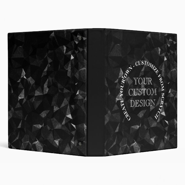 Create Your Own Custom Logo/Design 3 Ring Binder (Background)