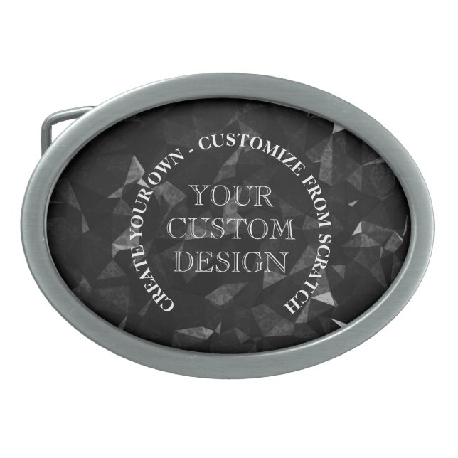 Create Your Own Custom Logo/Design Belt Buckle (Front)
