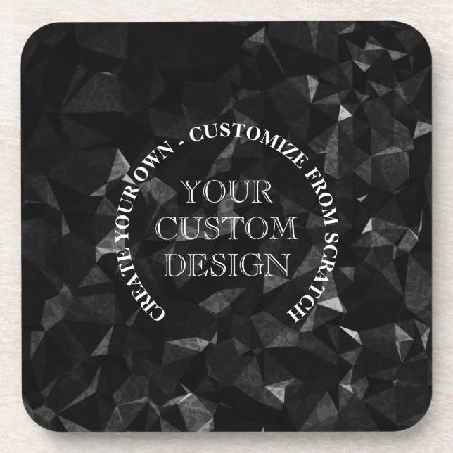 Create Your Own Custom Logo/Design Beverage Coaster (Front)