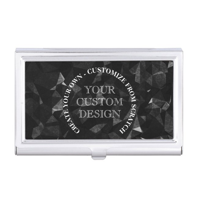 Create Your Own Custom Logo/Design Business Card Case (Front)