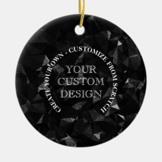 Create Your Own Custom Logo/Design Ceramic Ornament