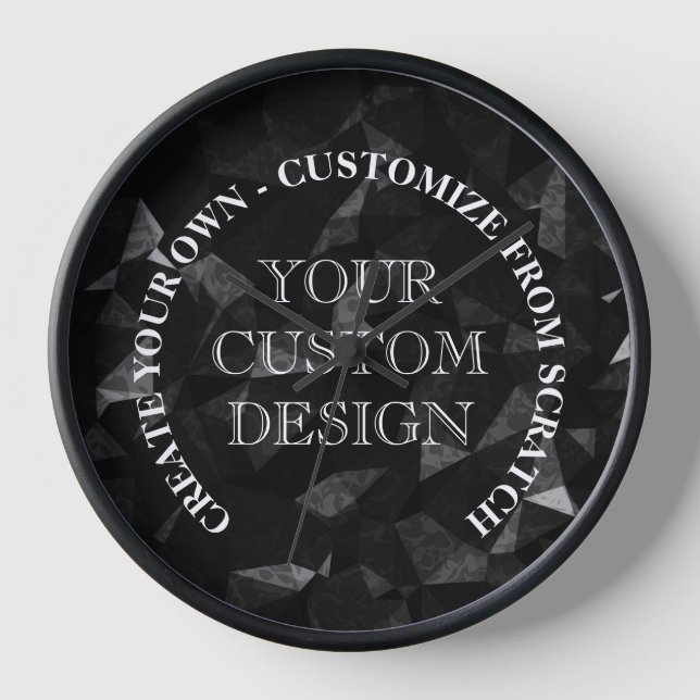 Create Your Own Custom Logo/Design Clock (Front)