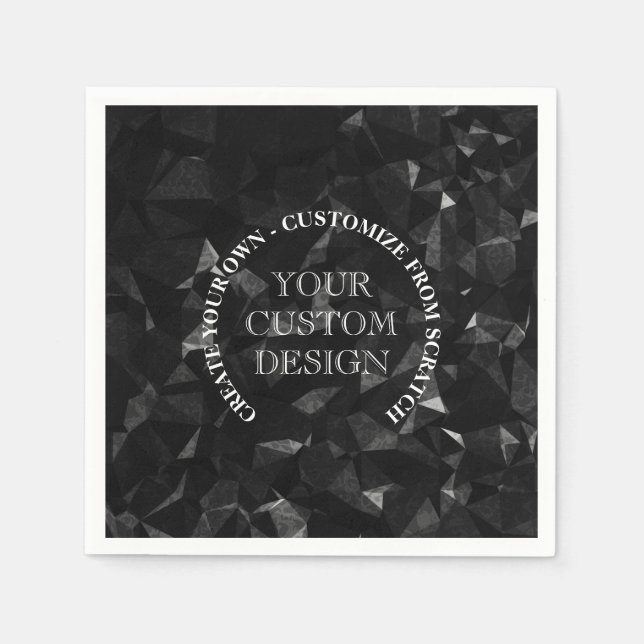 Create Your Own Custom Logo/Design Napkins (Front)