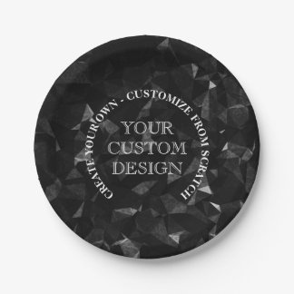 Create Your Own Custom Logo/Design Paper Plates