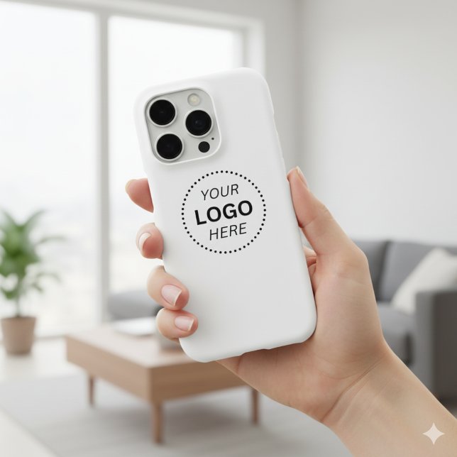 Create Your Own Custom Logo Design Slim  iPhone Case (Creator Uploaded)