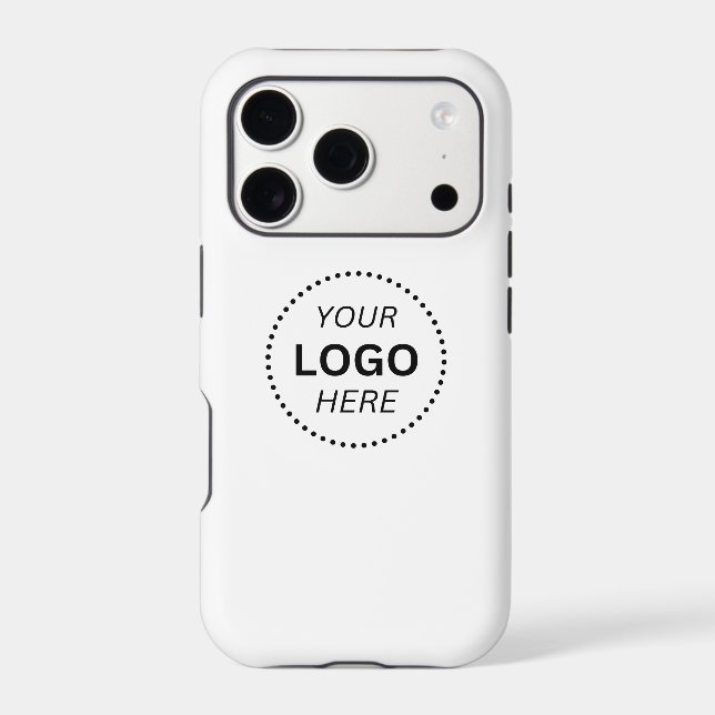 Create Your Own Custom Logo Design Tough  iPhone Case (Back)