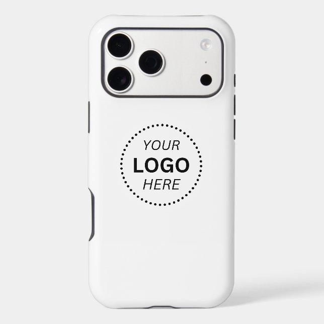 Create Your Own Custom Logo Design Tough  iPhone Case (Back)