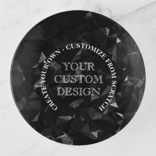 Create Your Own Custom Logo/Design Trinket Tray