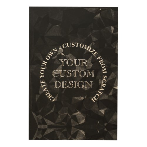 Create Your Own Custom LogoDesign Wood Wall Art