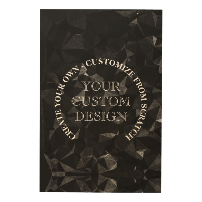 Create Your Own Custom Logo/Design Wood Wall Art (Front)