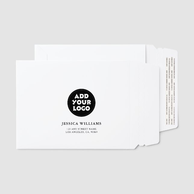 Create Your Own Custom Logo Envelope Mailers (Front & Back)