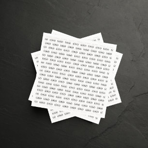 Create Your Own Custom Logo Pattern Business Party Napkins